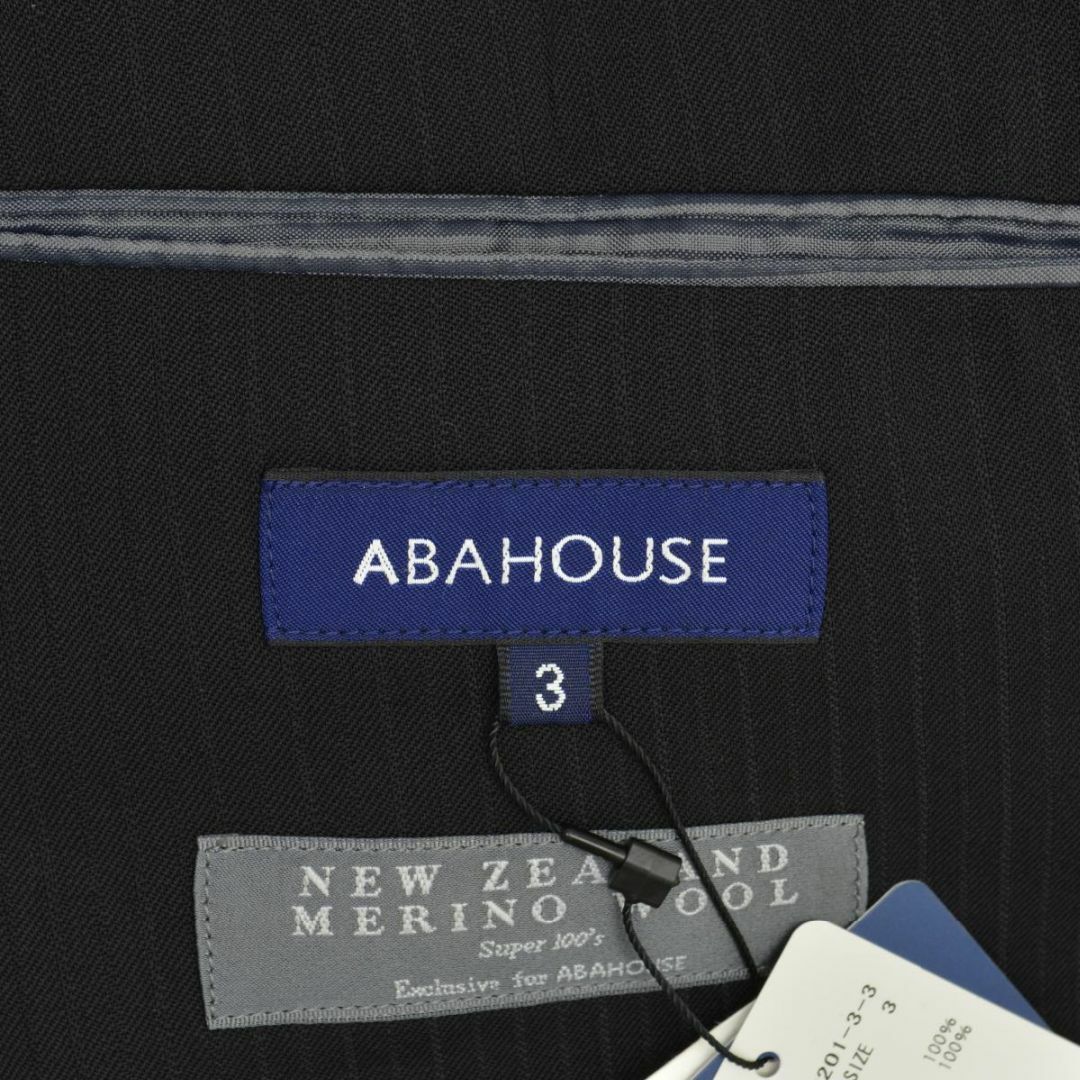 ABAHOUSE(アバハウス)の【ABAHOUSE】NEW ZEALAND MERINO WOOL ジャケット メンズのジャケット/アウター(テーラードジャケット)の商品写真