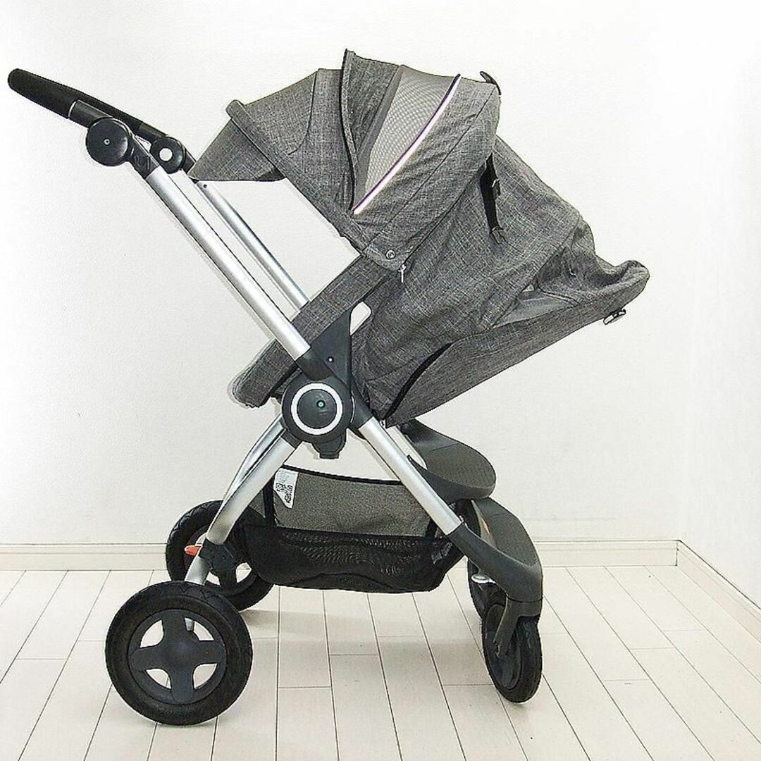 Stokke(ストッケ)の美品 ベビーカー ストッケ スクート2 Stokke Scoot 2【A.美品】 キッズ/ベビー/マタニティの外出/移動用品(ベビーカー/バギー)の商品写真