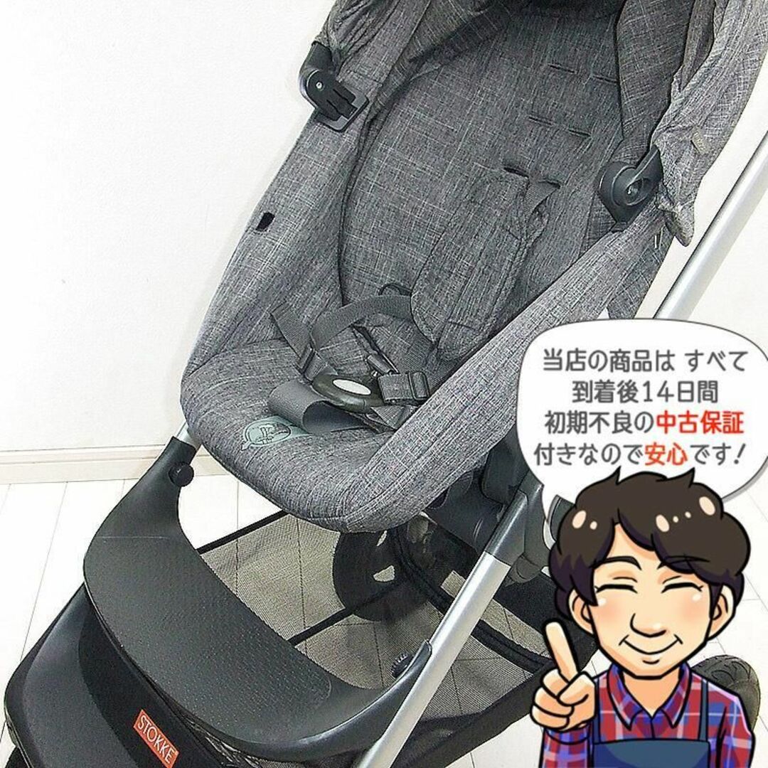 Stokke(ストッケ)の美品 ベビーカー ストッケ スクート2 Stokke Scoot 2【A.美品】 キッズ/ベビー/マタニティの外出/移動用品(ベビーカー/バギー)の商品写真