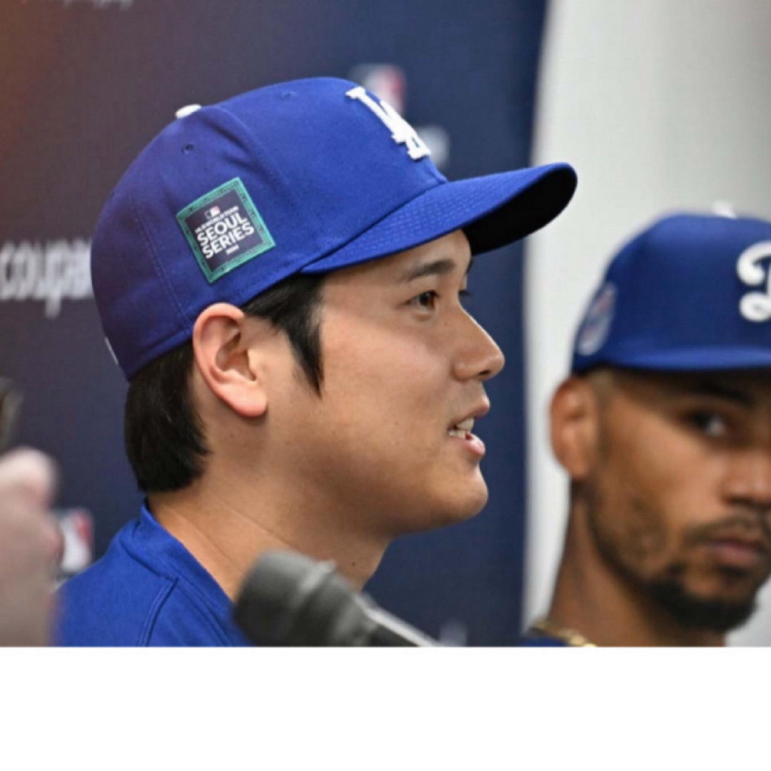 MLB(メジャーリーグベースボール)の公式MLBドジャース　ソウルシリーズ　キャップ メンズの帽子(キャップ)の商品写真