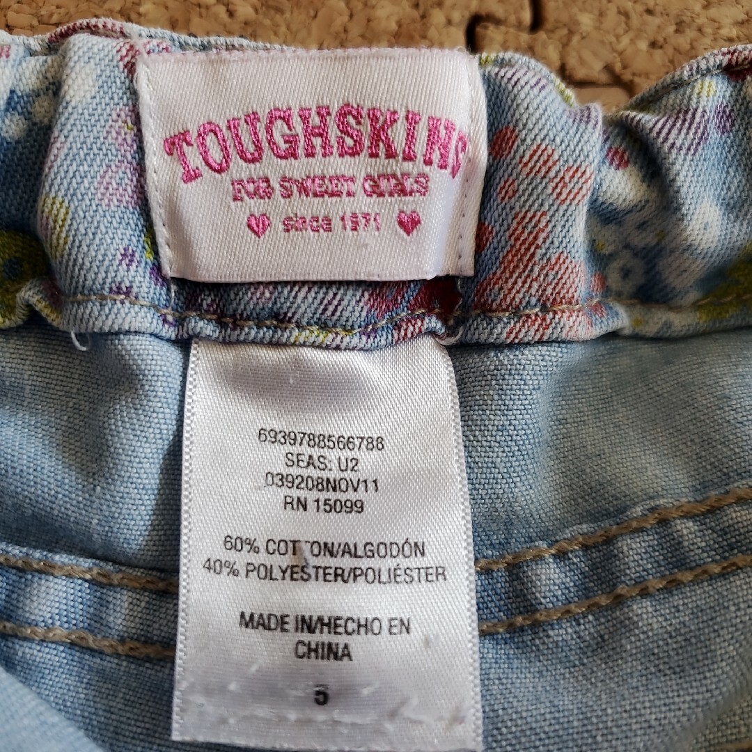 美品☆TOUGHSKINS サイズ5 キッズ/ベビー/マタニティのキッズ服女の子用(90cm~)(パンツ/スパッツ)の商品写真