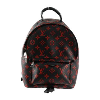 ルイヴィトン(LOUIS VUITTON)のLOUIS VUITTON ルイ ヴィトン  パームスプリングスPM バックパック リュック・デイパック M41458 モノグラムキャンバス   アンフラルージュ ブラック×レッド系 シルバー金具 ビトン 【本物保証】(リュック/バックパック)