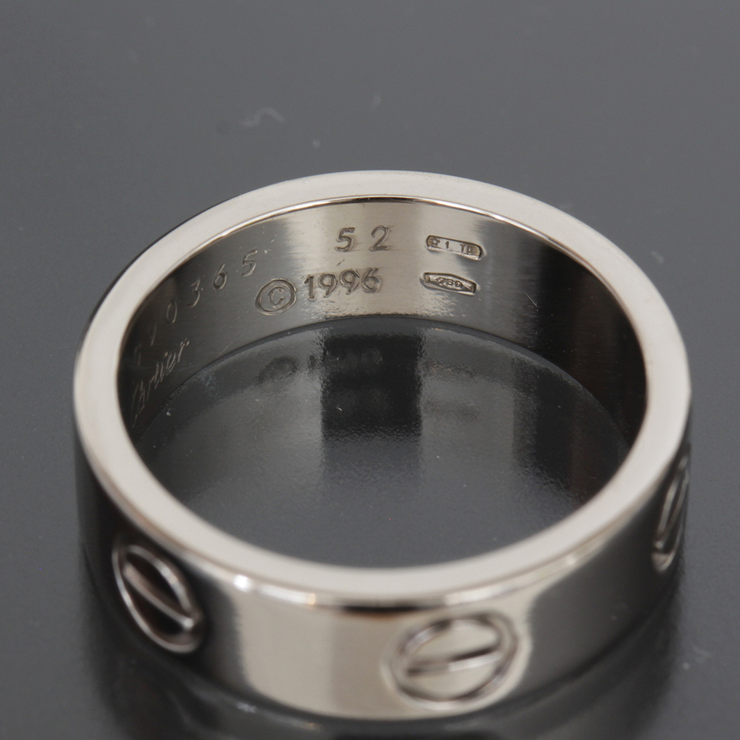 Cartier(カルティエ)のカルティエ ラブリング 11.5号(52) レディース指輪 K18WGE0944 レディースのアクセサリー(リング(指輪))の商品写真