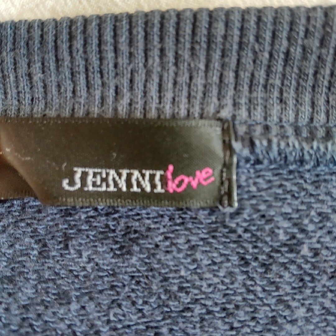 JENNI love(ジェニィラブ)の140 ジェニィラブ ロゴトレーナー JENNI love ニコプチ キッズ/ベビー/マタニティのキッズ服女の子用(90cm~)(Tシャツ/カットソー)の商品写真