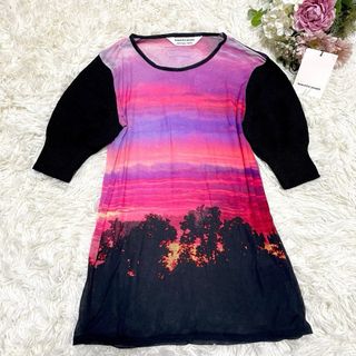 ビューティフルピープル(beautiful people)の【新品タグ付き】ビューティフルピープル シースルーTシャツ 異素材 Mサイズ(Tシャツ(半袖/袖なし))