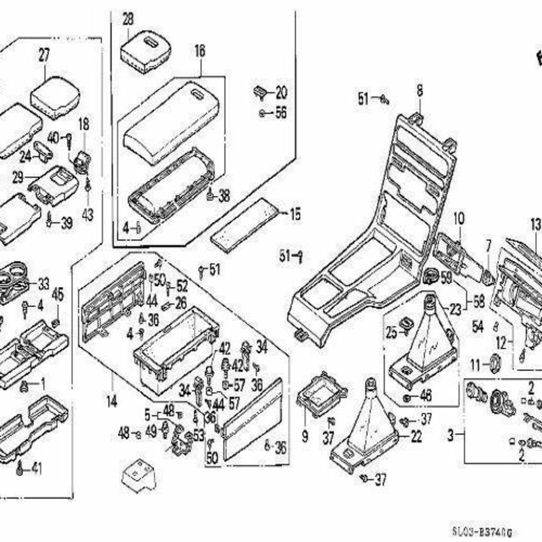 ホンダ(ホンダ)のホンダ NSX ブーツ チエンジレバー *NH188L* Black 自動車/バイクの自動車(車種別パーツ)の商品写真