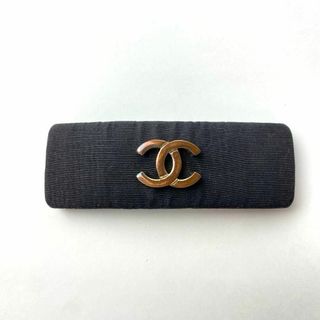 シャネル(CHANEL)のシャネル CHANEL ココマーク バレッタ vintage ビンテージ(ヘアピン)