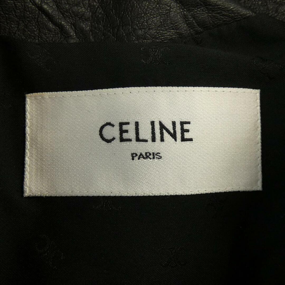 celine(セリーヌ)のセリーヌ CELINE レザージャケット レディースのジャケット/アウター(テーラードジャケット)の商品写真