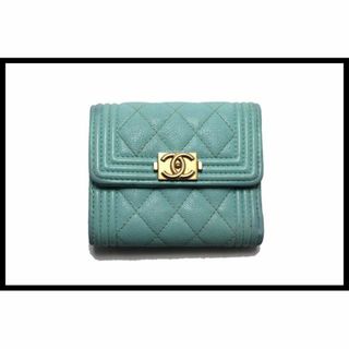 シャネル(CHANEL)のCHANEL 27番台 ボーイシャネル 3つ折り財布■03er0722469(財布)