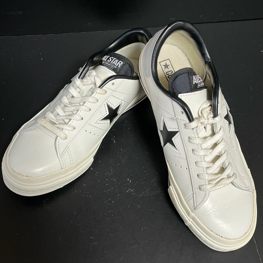 CONVERSE コンバース ワンスター スニーカー ホワイト レザー CONVERSE コンバース ワンスター スニーカー ホワイト レザー