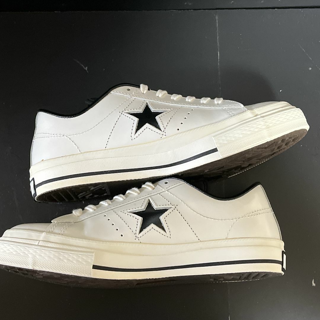 CONVERSE コンバース ワンスター スニーカー ホワイト レザー CONVERSE コンバース ワンスター スニーカー ホワイト レザー