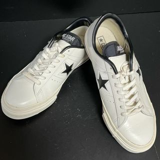 CONVERSE - CONVERSE コンバース　ワンスター　スニーカー　ホワイト　レザー