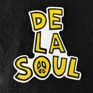 デラソウル ステッカー 大 DE LA SOUL シール(ステッカー（シール）)