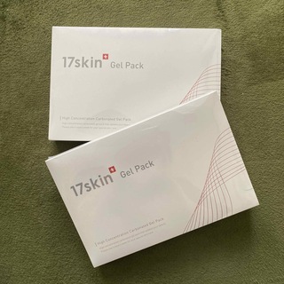 17skin 高濃度炭酸パック ジェルパック　2箱(パック/フェイスマスク)