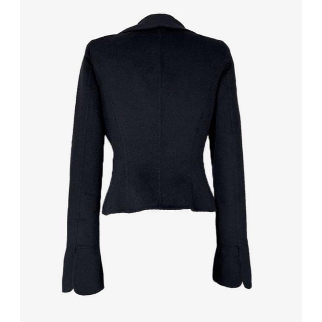 ESCADA 定価29.4万 エスカーダ ジャケット ネイビー 1つボタン ESCADA 定価29.4万 エスカーダ ジャケット ネイビー 1つボタン