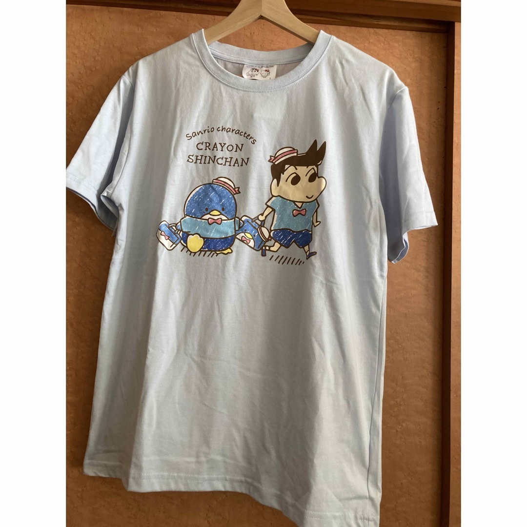 クレヨンしんちゃん(クレヨンシンチャン)のクレヨンしんちゃんカザマくん×サンリオタキシードサム Tシャツ(サイズ:L) メンズのトップス(Tシャツ/カットソー(半袖/袖なし))の商品写真