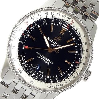 BREITLING - 　ブライトリング BREITLING ナビタイマー オートマチック 41 A17326 ブラック SS 自動巻き メンズ 腕時計