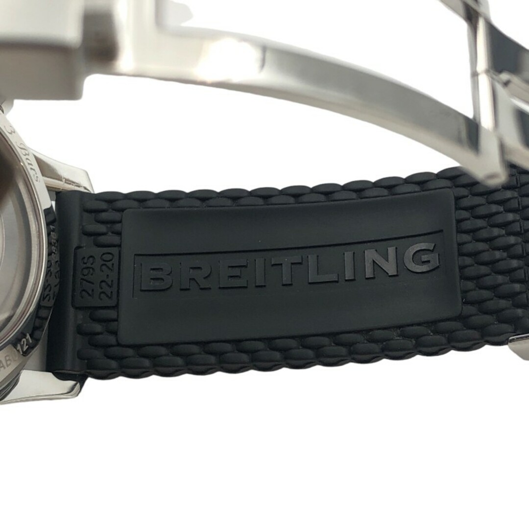 BREITLING(ブライトリング)の　ブライトリング BREITLING ナビタイマー1 B01 クロノグラフ43 スイスエア エディション AB01211B1B1X1 ブラック SS 自動巻き メンズ 腕時計 メンズの時計(その他)の商品写真