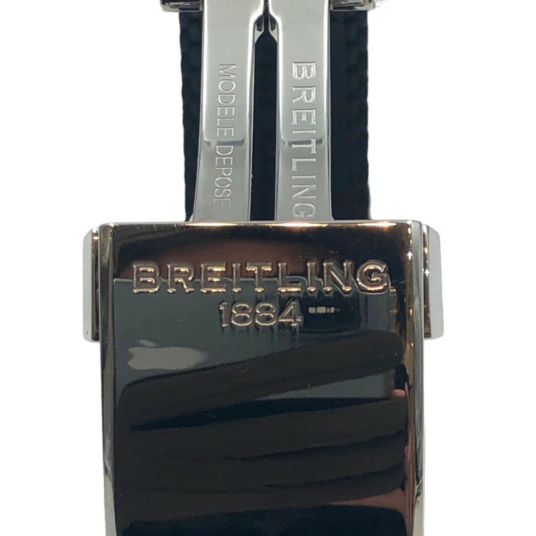 BREITLING(ブライトリング)の　ブライトリング BREITLING ナビタイマー1 B01 クロノグラフ43 スイスエア エディション AB01211B1B1X1 ブラック SS 自動巻き メンズ 腕時計 メンズの時計(その他)の商品写真