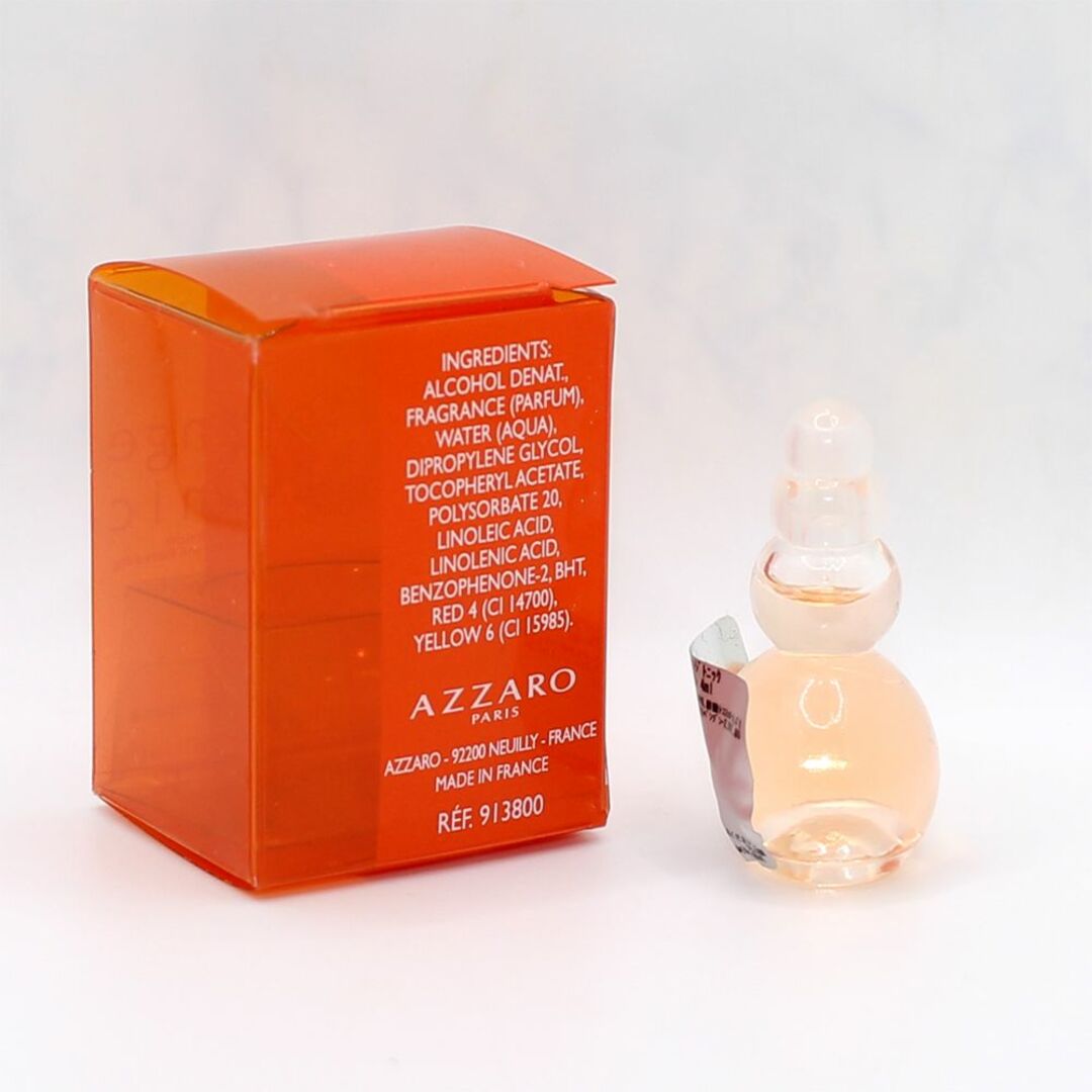 AZZARO(アザロ)の未使用 アザロ オレンジトニック オードトワレ 4ml ミニ香水 コスメ/美容の香水(香水(女性用))の商品写真