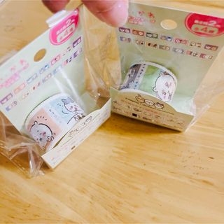 ちいかわ - ちいかわ マステ 2種類セット 切手風 可愛い 長さ2m