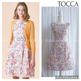 トッカ(TOCCA)のTOCCA*ＮＥＭＯＰＨＩＬＡ　ＧＡＲＤＥＮドレス(ひざ丈ワンピース)