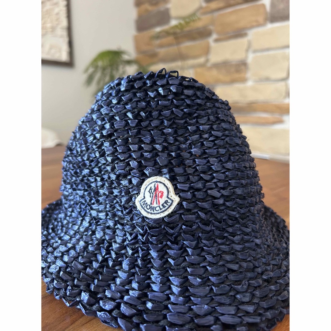 MONCLER(モンクレール)のMONCLER サマーハット♡ レディースの帽子(麦わら帽子/ストローハット)の商品写真