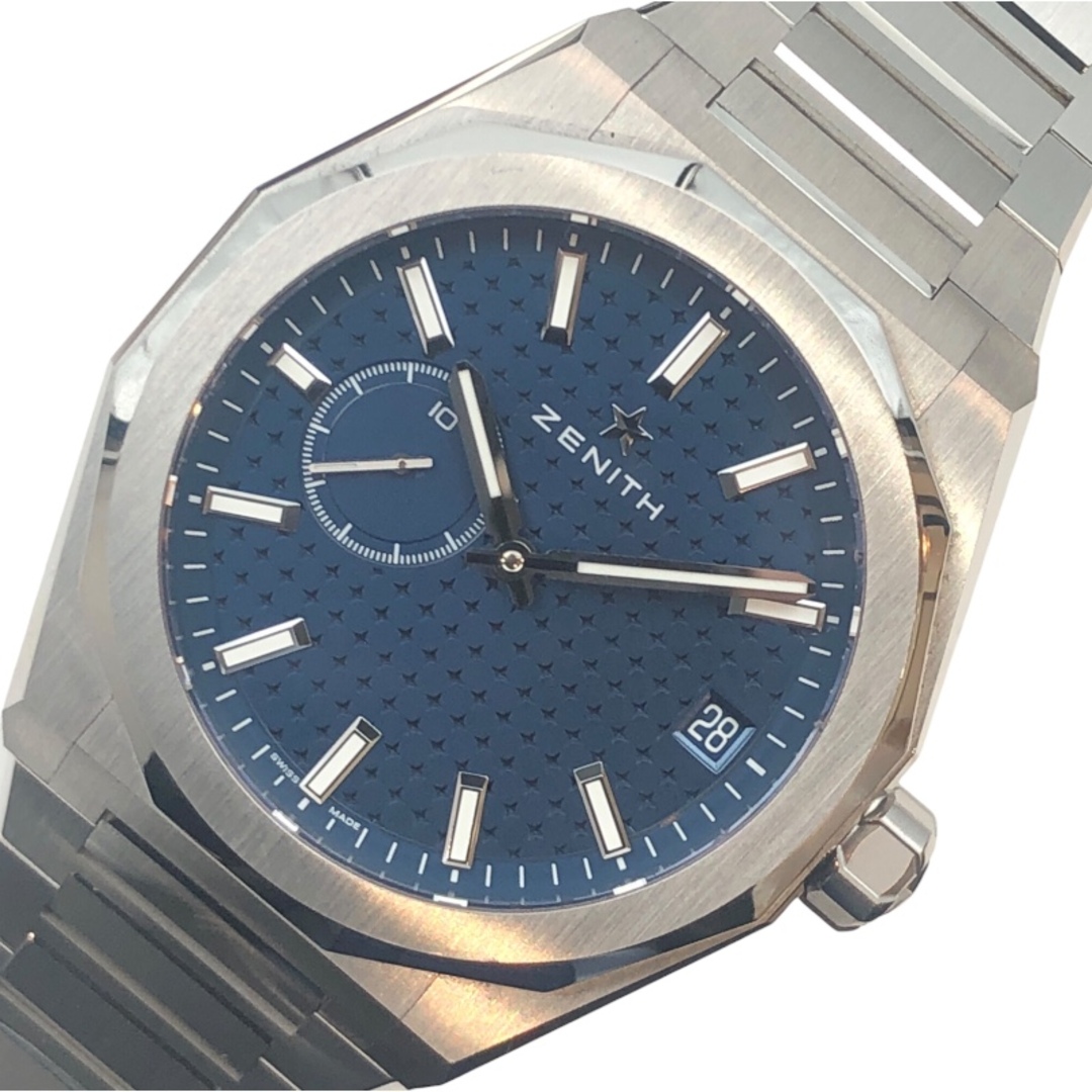 ZENITH(ゼニス)の　ゼニス ZENITH デファイ スカイライン 03.9300.3620/51.I001 ブルー  ステンレススチール 自動巻き メンズ 腕時計 メンズの時計(その他)の商品写真