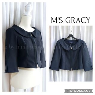 M'S GRACY*襟付きジャケット