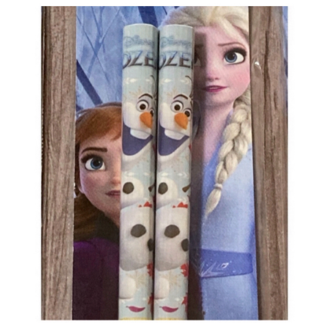 アナと雪の女王(アナトユキノジョオウ)のディズニー　アナと雪の女王　アナ　オラフ　子供用箸　4膳　箸　お箸　約900円分 インテリア/住まい/日用品のキッチン/食器(カトラリー/箸)の商品写真