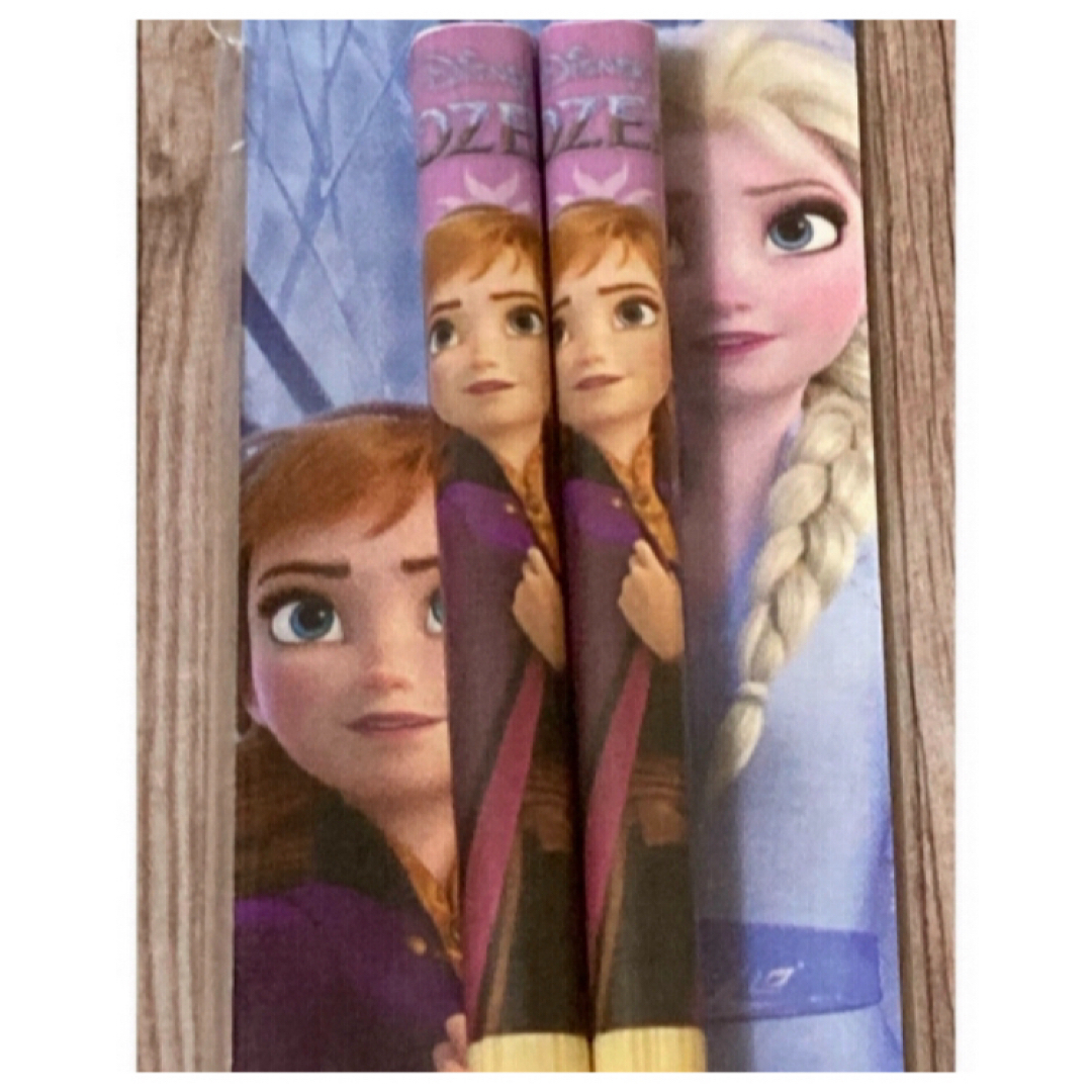 アナと雪の女王(アナトユキノジョオウ)のディズニー　アナと雪の女王　アナ　オラフ　子供用箸　4膳　箸　お箸　約900円分 インテリア/住まい/日用品のキッチン/食器(カトラリー/箸)の商品写真