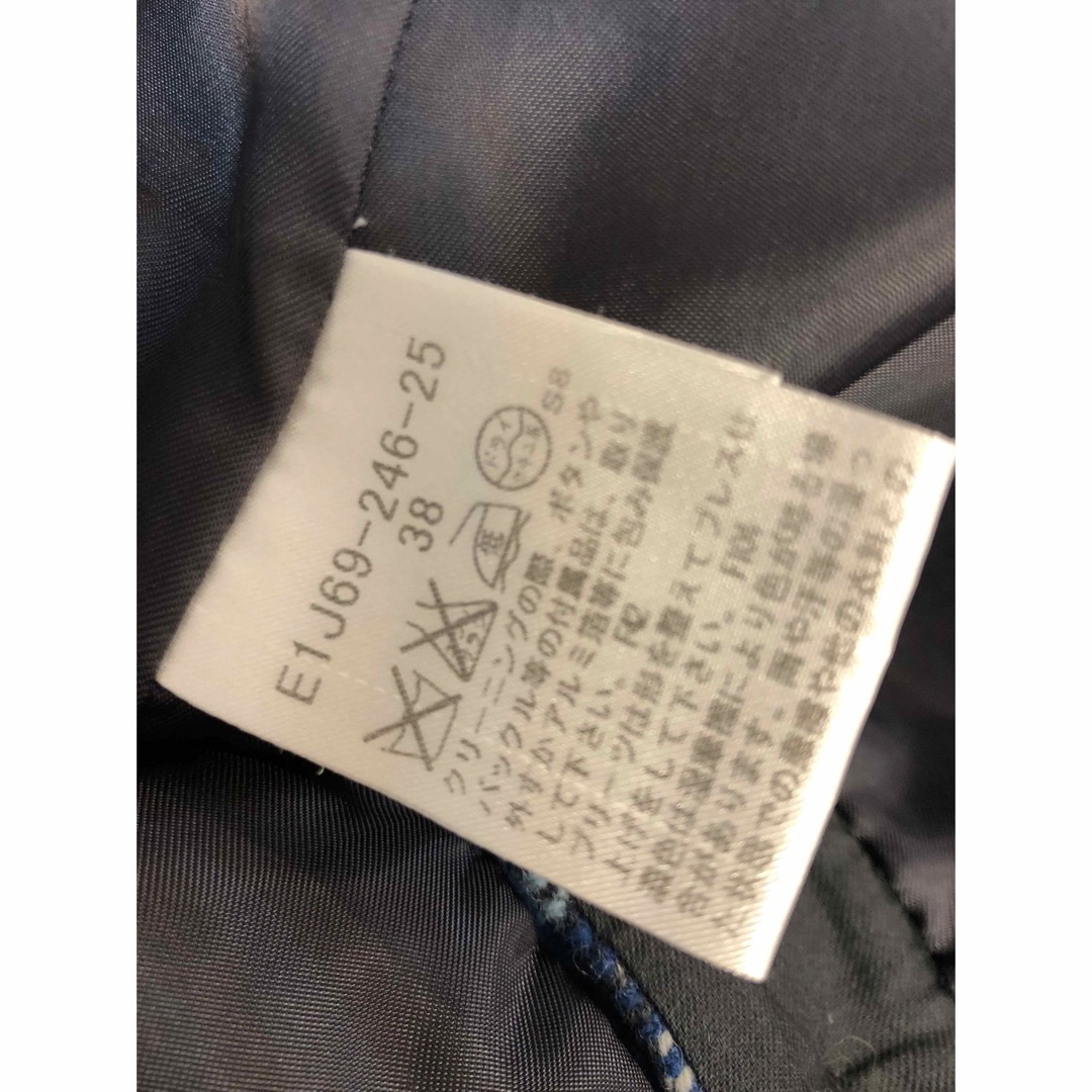 BURBERRY BLUE LABEL(バーバリーブルーレーベル)のBurberry ブルーレーベル　チェック　ワンピース　18680931 レディースのワンピース(ミニワンピース)の商品写真