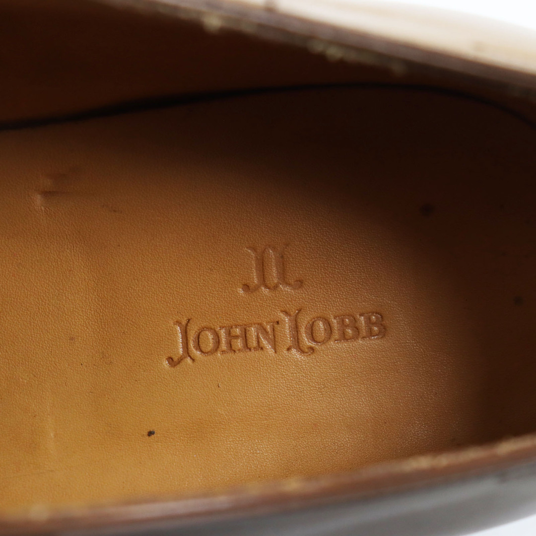 JOHN LOBB(ジョンロブ)の美品●John Lobb ジョンロブ WILLIAM ウィリアム 9195ラスト ダブルモンク レザーシューズ ライトブラウン 8E 保存袋付き イングランド製 メンズ メンズの靴/シューズ(その他)の商品写真