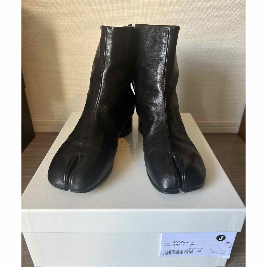 Maison Martin Margiela(マルタンマルジェラ)の【saki☆様 専用】MaisonMargiela タビブーツ  ブラック レディースの靴/シューズ(ブーツ)の商品写真