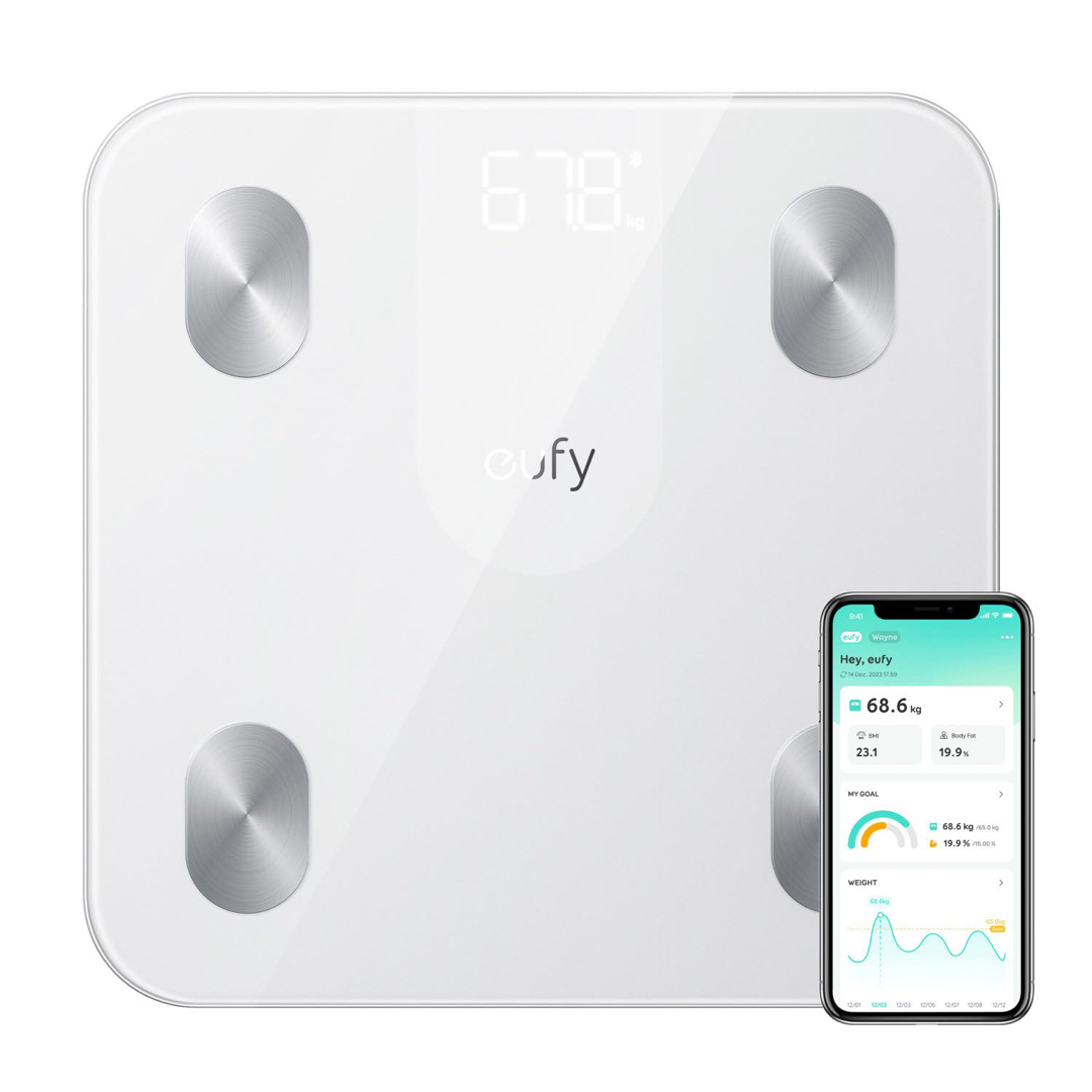 Anker Eufy (ユーフィ) Smart Scale A1（体重体組成計） スマホ/家電/カメラの美容/健康(体重計/体脂肪計)の商品写真