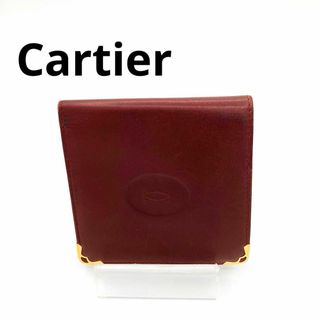 Cartier - カルティエ　Cartier  品薄　希少　人気　財布　レッド　ゴールド　赤