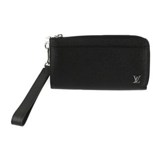 ルイヴィトン(LOUIS VUITTON)のLOUIS VUITTON ルイ ヴィトン  ジッピー ドラゴンヌ 長財布 M69409 タイガ   ブラック シルバー金具  リストレット L字ファスナー ポーチ 【本物保証】(長財布)