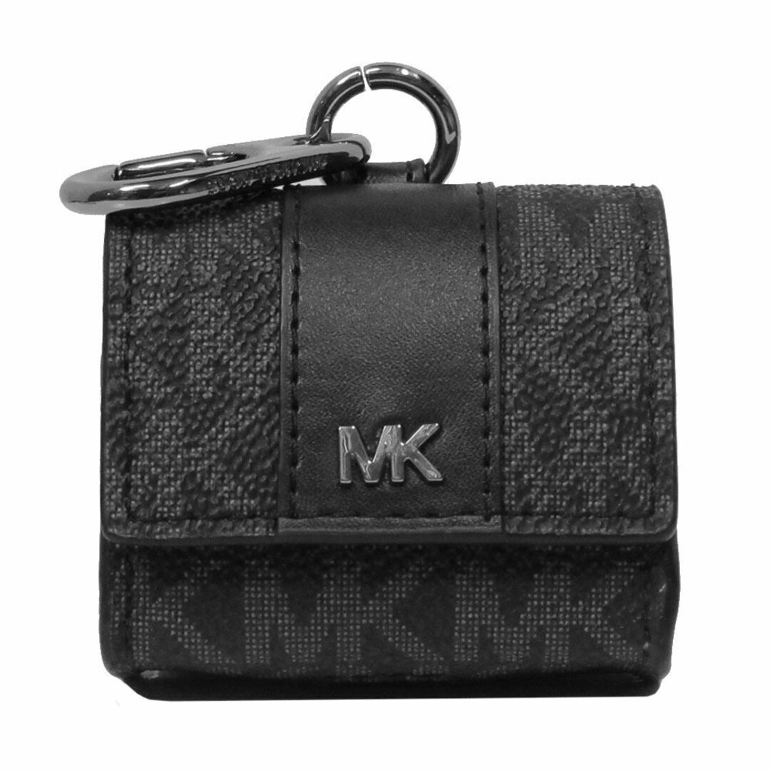 Michael Kors(マイケルコース)の【新品】マイケルコース エアーポッズケース 36F2LGFL0B Michael Kors MKシグネチャー PVC Air Pods ケース ワイヤレスイヤホン ギフティング ネックストラップ付き アウトレット 【ギフトBOX付き】メンズ スマホ/家電/カメラのスマホアクセサリー(モバイルケース/カバー)の商品写真