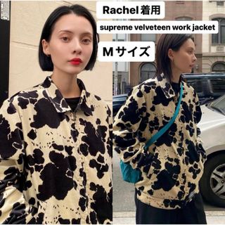 Supreme - supreme velveteen work jacket rachel着用