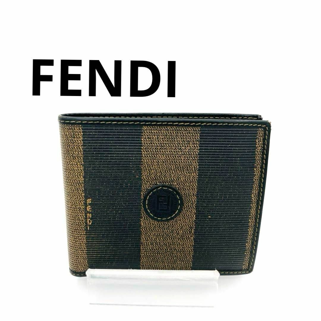 FENDI(フェンディ)のFENDI フェンディ　財布　二つ折り　品薄　希少　人気　メンズ　レディース　黒 レディースのファッション小物(財布)の商品写真