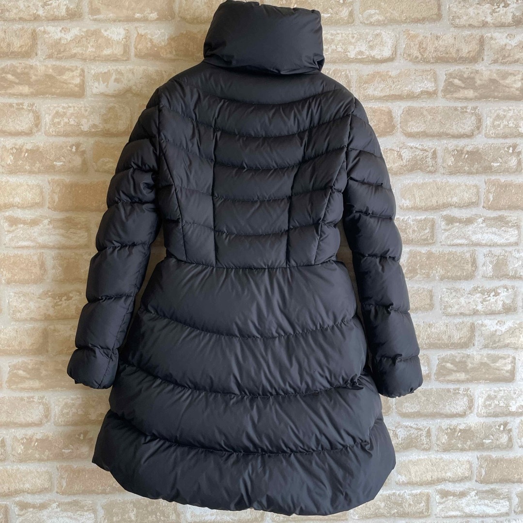 MONCLER(モンクレール)のMONCLER ﾓﾝｸﾚｰﾙ ダウンジャケット(ﾐﾘｴﾛﾝ)サイズ1 黒 レディースのジャケット/アウター(ダウンジャケット)の商品写真