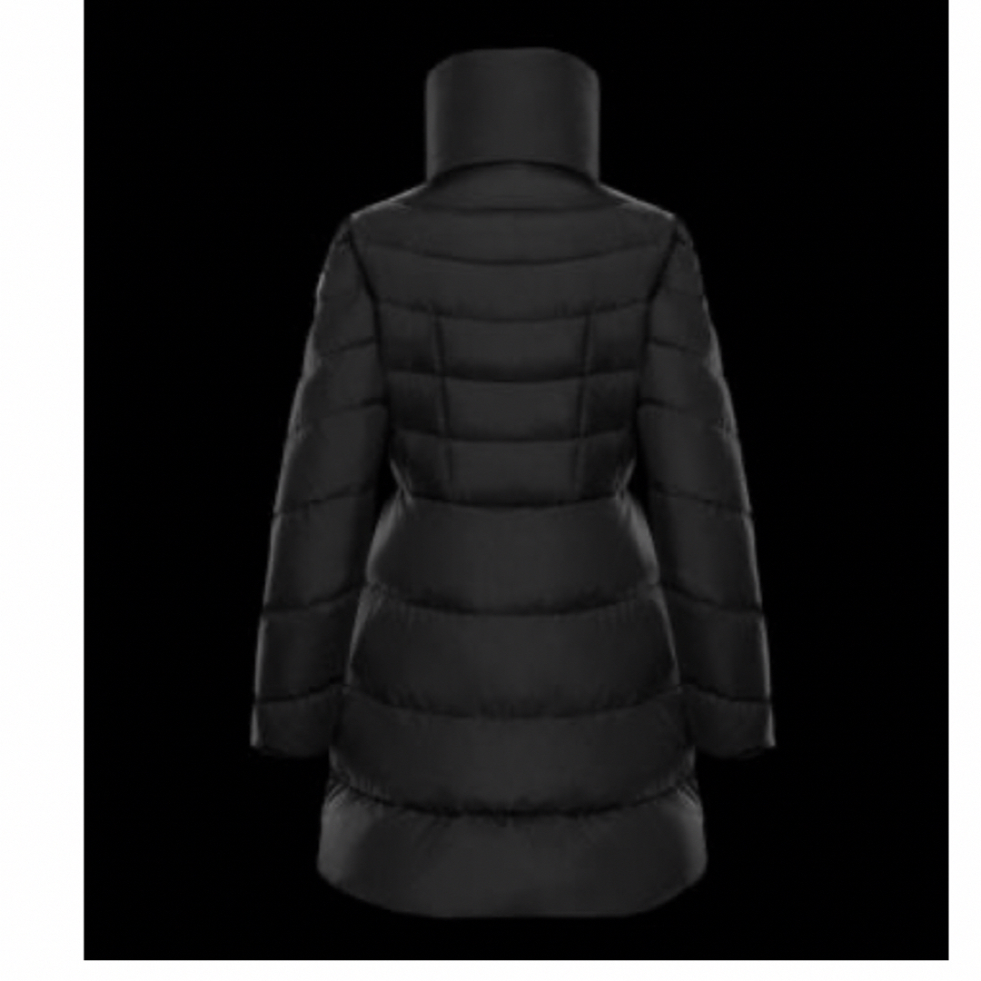 MONCLER(モンクレール)のMONCLER ﾓﾝｸﾚｰﾙ ダウンジャケット(ﾐﾘｴﾛﾝ)サイズ1 黒 レディースのジャケット/アウター(ダウンジャケット)の商品写真