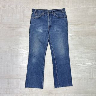 リーバイス(Levi's)のリーバイス 517 オレンジタブ サークル R カットオフ ブーツカット デニム(デニム/ジーンズ)