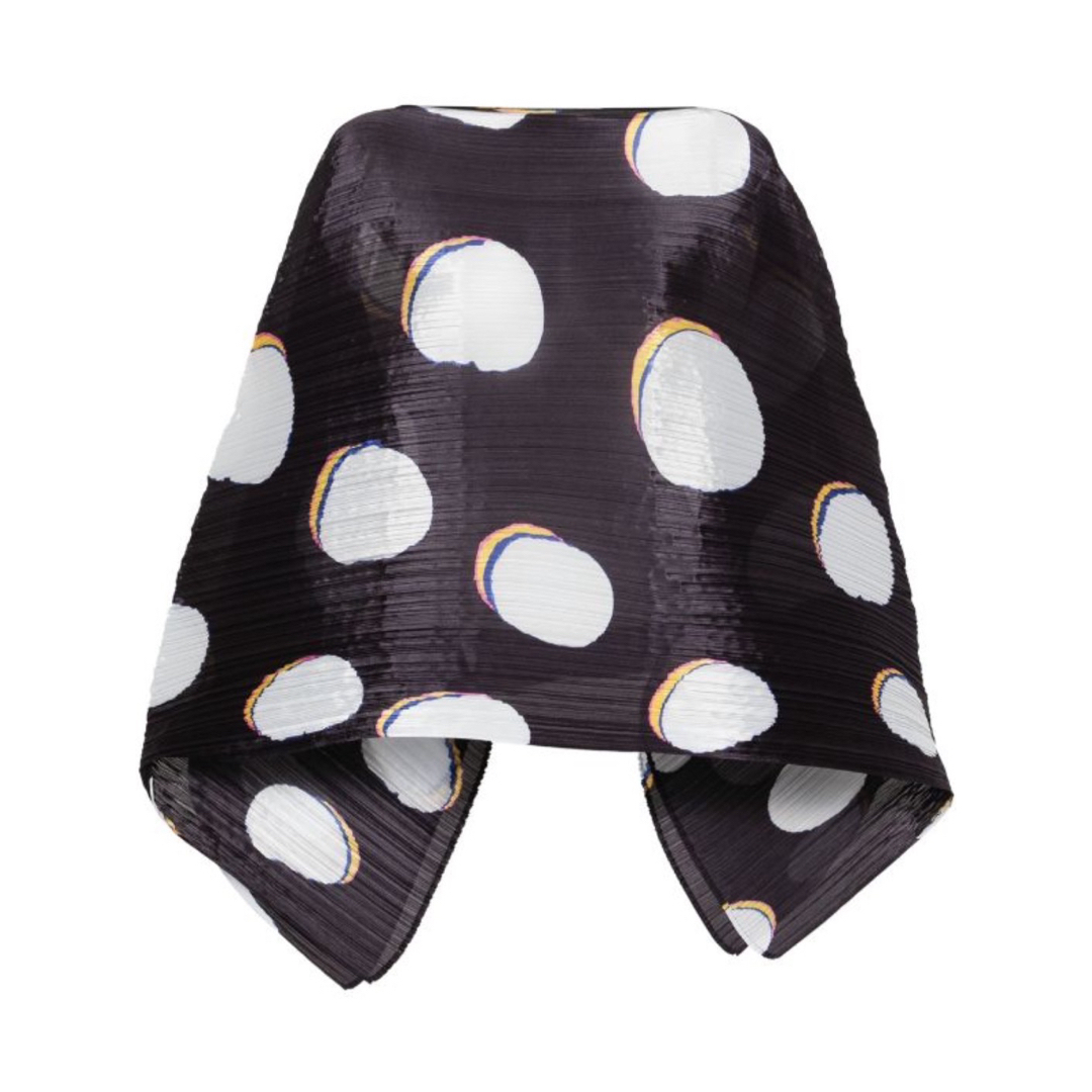 PLEATS PLEASE ISSEY MIYAKE(プリーツプリーズイッセイミヤケ)のプリーツプリーズ　ストール　BEAN DOTS MADAME-T レディースのトップス(ボレロ)の商品写真