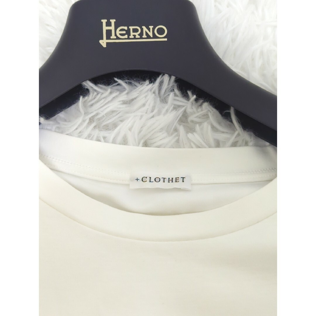 干場　＋CLOTHET　メンズ　白　Tシャツ　スビン　プラチナム　コットン　3 メンズのトップス(Tシャツ/カットソー(半袖/袖なし))の商品写真