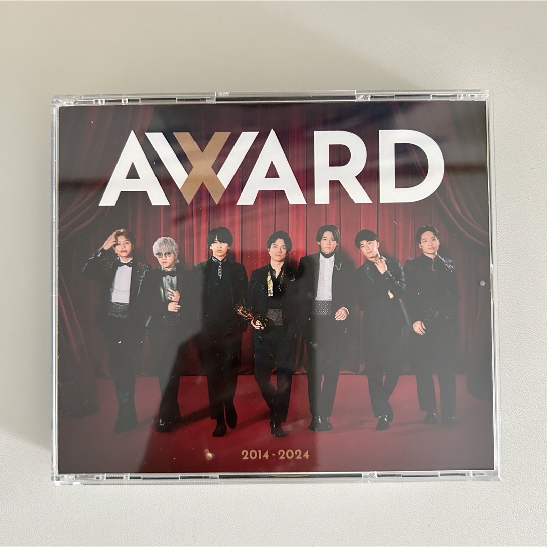 ジャニーズWEST(ジャニーズウエスト)のwest.ベストアルバム　AWARD〈通常盤〉 エンタメ/ホビーのDVD/ブルーレイ(アイドル)の商品写真