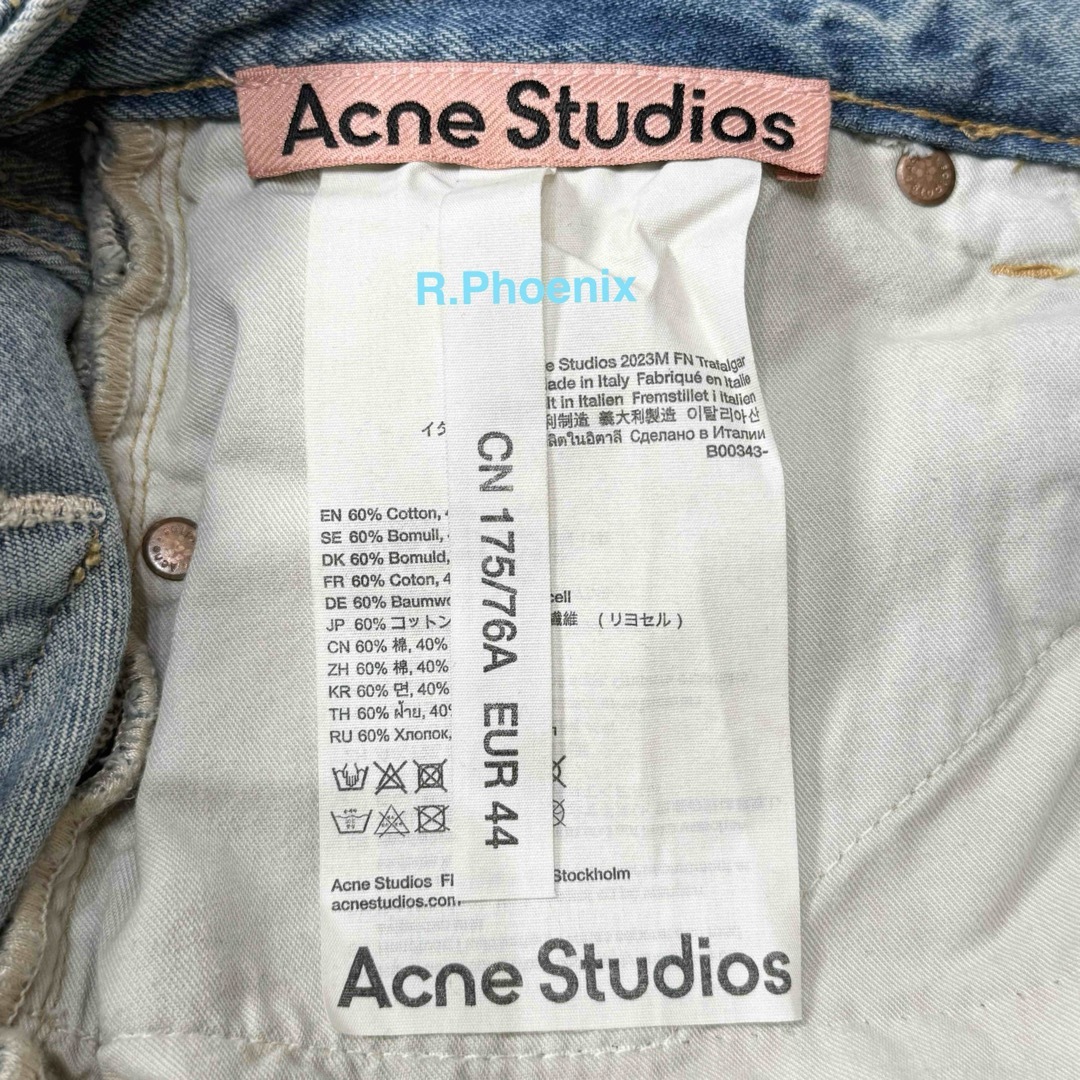 Acne Studios(アクネストゥディオズ)のsaki様専用 ACNE STUDIOS 2023 BAGGY JEANS 44 メンズのパンツ(デニム/ジーンズ)の商品写真