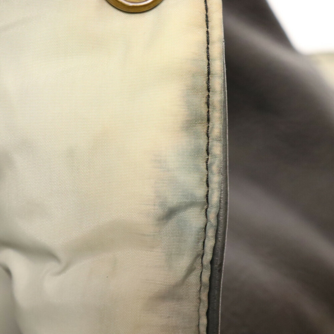 WAREHOUSE&CO ウエアハウス レザーヨーク ダウンベスト ブラック メンズのジャケット/アウター(ダウンベスト)の商品写真