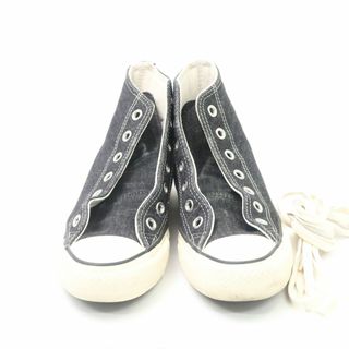 コンバース(CONVERSE)のCONVERSE コンバース ALL STAR 100 OKAYAMA DENIM 1SC553 スニーカー 23cm ハイカット 100周年 オカヤマデニム レディース AT183 (スニーカー)