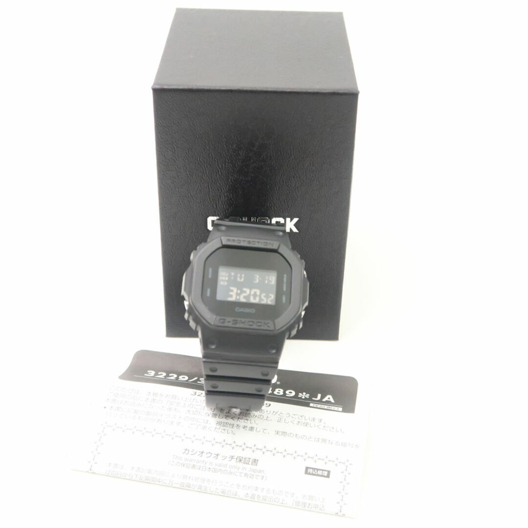 CASIO(カシオ)の美品 CASIO カシオ DW-5600BB 腕時計 G-SHOCK Gショック ウォッチ AM5555  レディースのファッション小物(腕時計)の商品写真